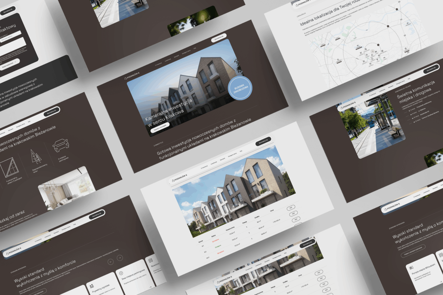 Realizacja strony inwestycji Podmiłów 6